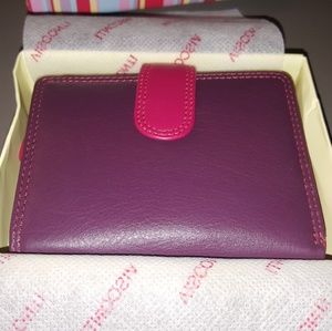 Visconti Leather Wallet (nwot)